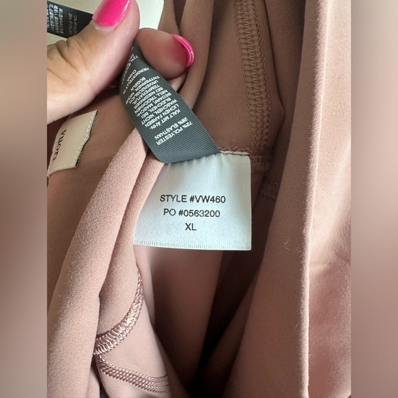 NWT Vuori Women's Active Colorblock Studio Legging AC9 Light Terracotta Size XL - Picture 6 of 7